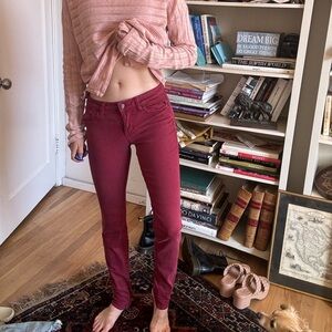 Else Skinny Red Jeans